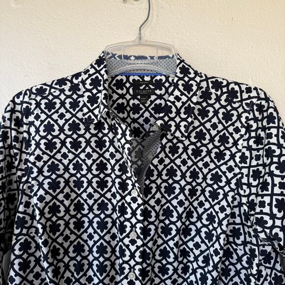 Talbots 14W/Petite Buttondown shirt - Picture 3 of 10